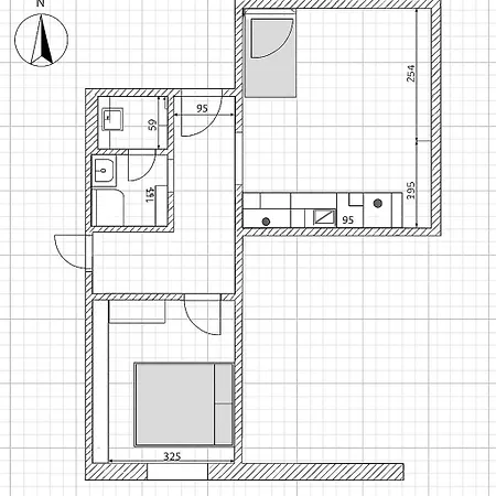 Apartman Pailsek Rasytes Oazeje, Kaune *
